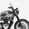 ヴィンテージBATESヘッドライト Round Motorcycle Headlight FCR Accessoires_11