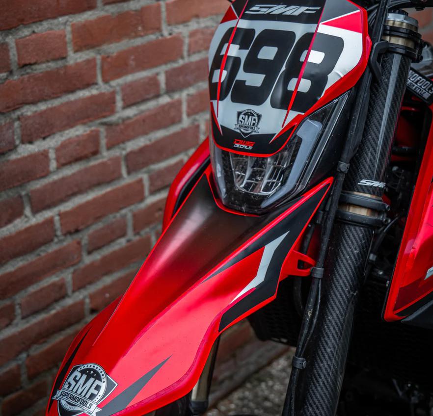 DUCATI 698 ハイパーモタード モノ マットホログラフィック・デカール