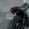 Triumph 水冷（LC）Triumph Modern Classicシリーズ ナンバープレートブラケット UNDERTAKER + ナンバー灯 Pillbox Motone_1