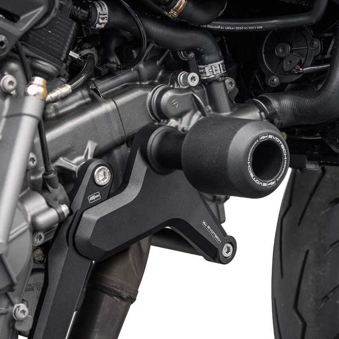 DUCATI モンスター/ハイパーモタード V2 (26-) フレームスライダー(クラッシュプロテクション) Evotech Performance_3
