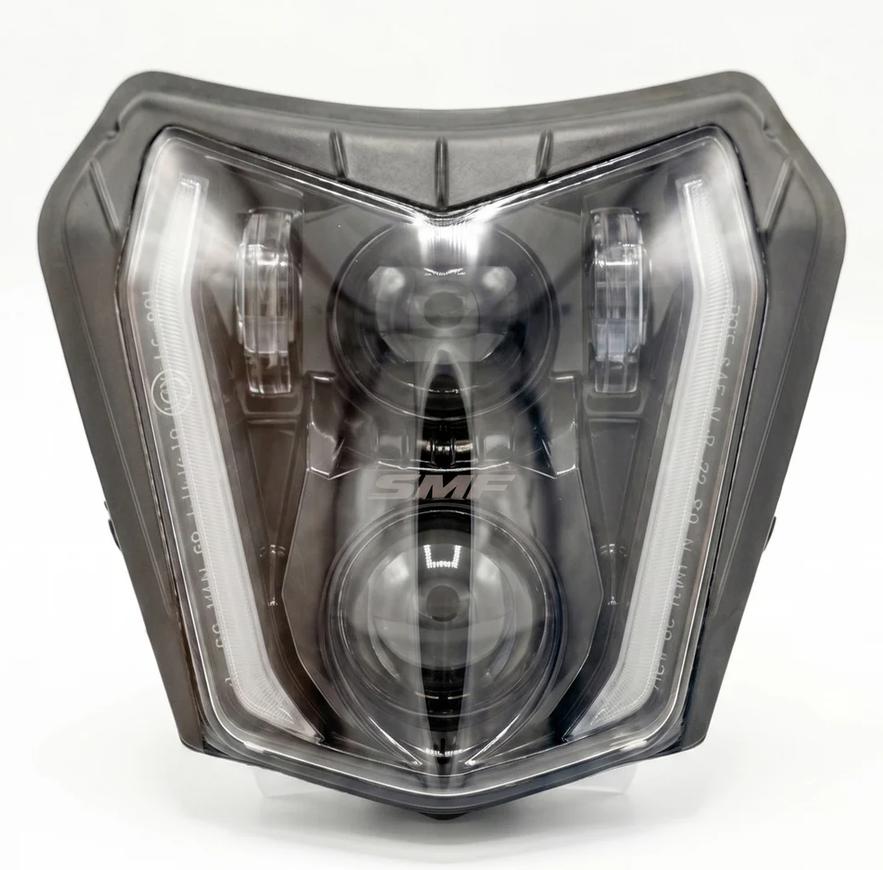 KTM 690SMC R /EXC/EXC-F LED ヘッドライトセット RGBレインボー