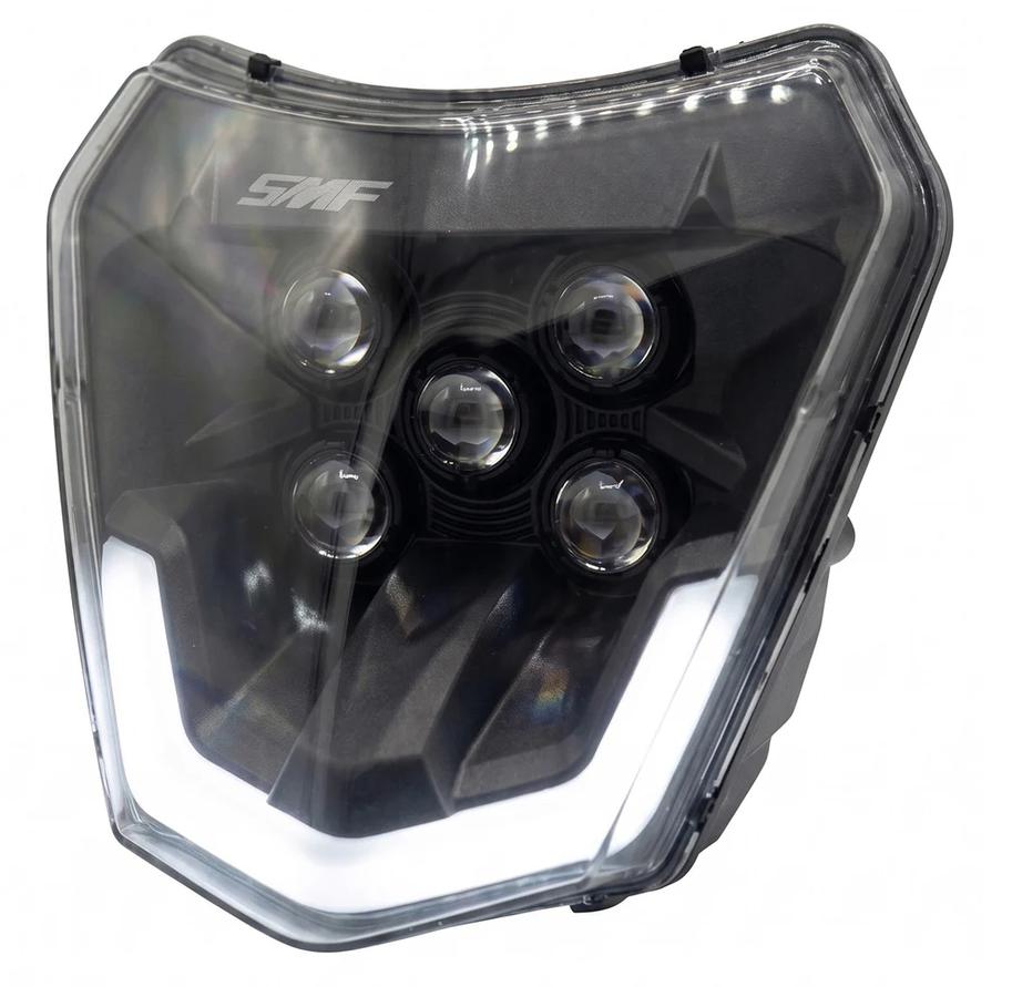 KTM 690SMC R /EXC/EXC-F LED ヘッドライトセット スモーク