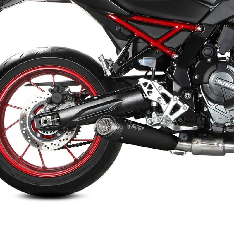 スズキ GSX-8T / GSX-8TT フルエキゾーストマフラー X-M5 ブラック