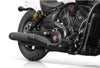 インディアン スカウト 25- スリップオンマフラー ブラック ユーロ5+ VPERFORMANCE_4