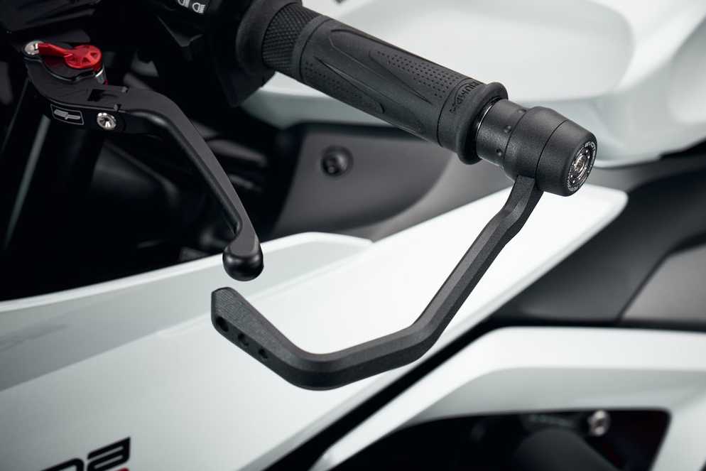 Triumph トラッカー400 (26-) レバープロテクターキット(ブレーキ/クラッチ) レースバーエンドタイプ Evotech Performance_4