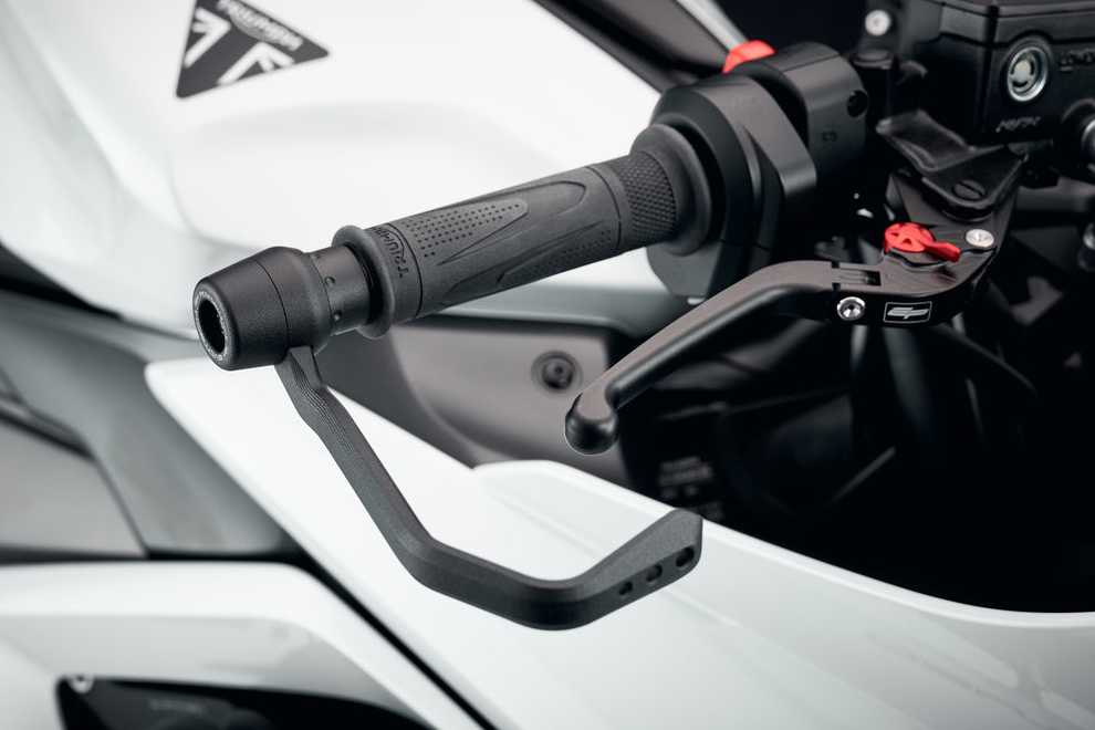 Triumph トラッカー400 (26-) レバープロテクターキット(ブレーキ/クラッチ) ロードバーエンドタイプ Evotech Performance_3