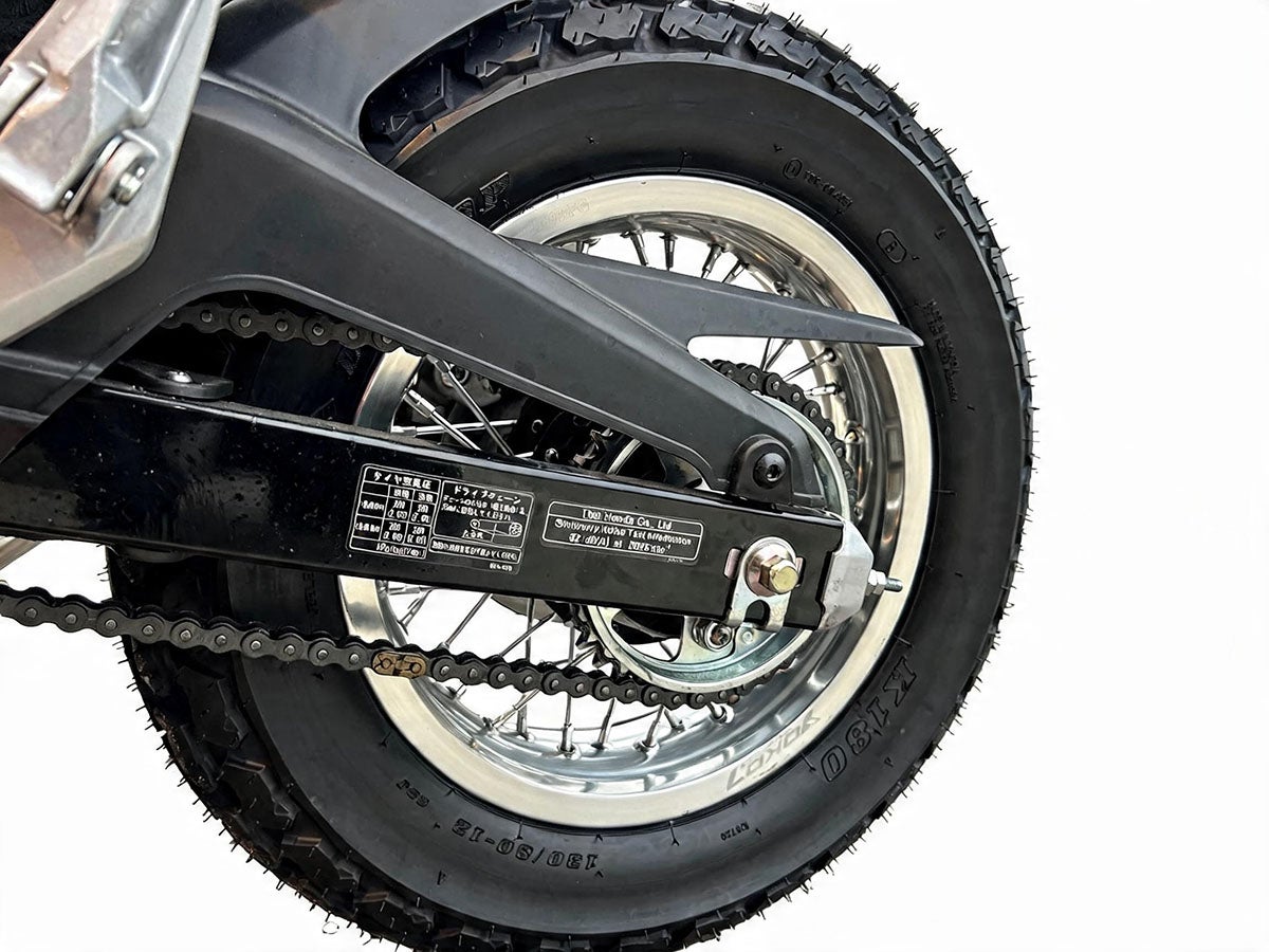 モンキー125/DAX125/GROM スポークホイールセット シルバー 8ft