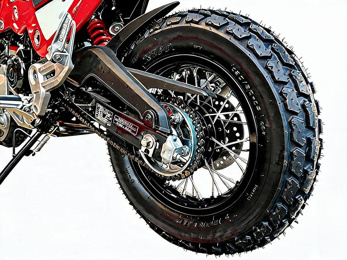 モンキー125/DAX125/GROM スポークホイールセット ブラック 8ft