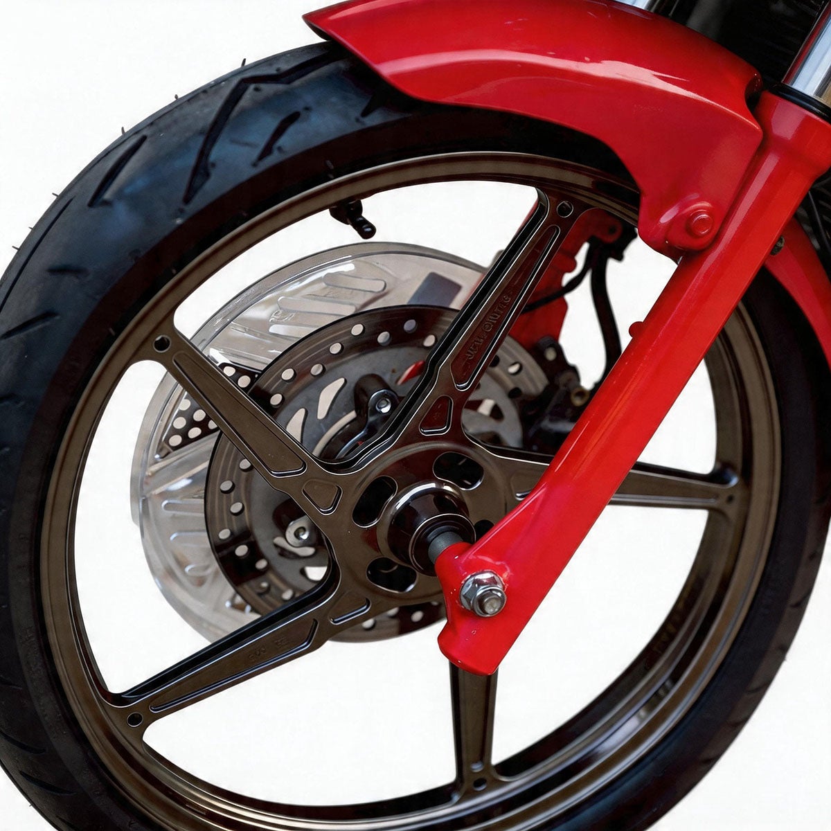 CT125 ハンターカブ Work Race チューブレスホイールセット ブラック