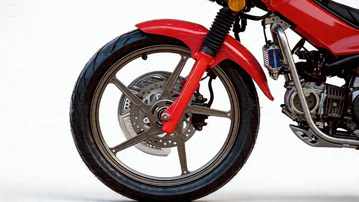 CT125 ハンターカブ Work Race チューブレスホイールセット ブラック