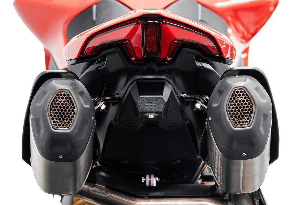 Ducati ハイパーモタード V2 (26-) テールユニットブランキングプレート Evotech Performance_3