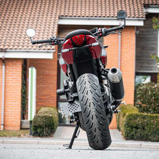 Triumph トライデント660/800 (26-) スイングアームマウントフェンダーレスキット Evotech Performance_3