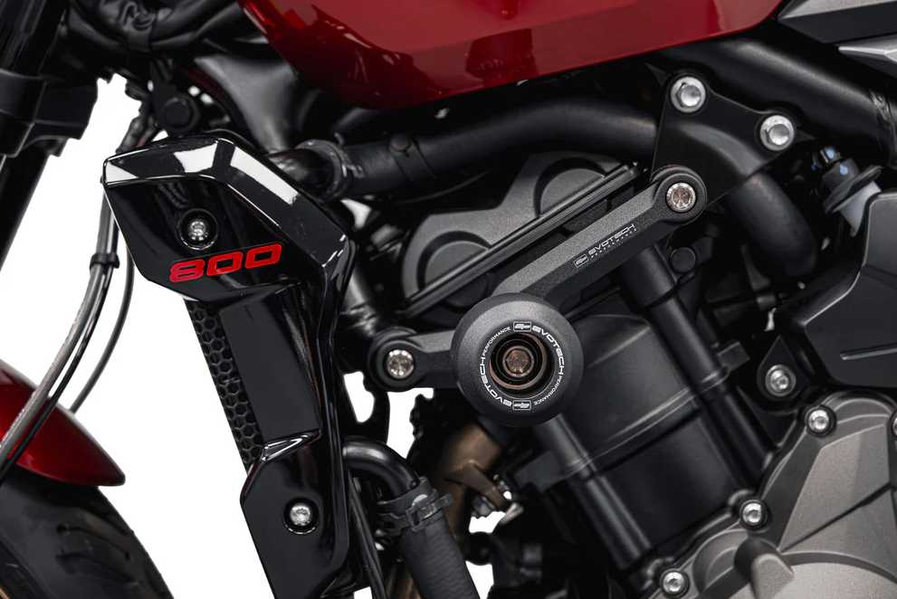 Triumph トライデント660/800 (26-) フレームスライダー(クラッシュプロテクション) Evotech Performance_4