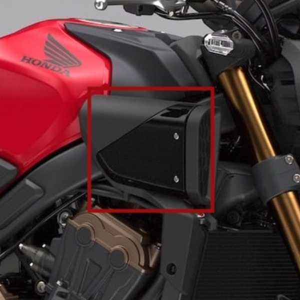 Honda CB650R (25) 右フロントシュラウド ブラック グラファイト Honda純正_1