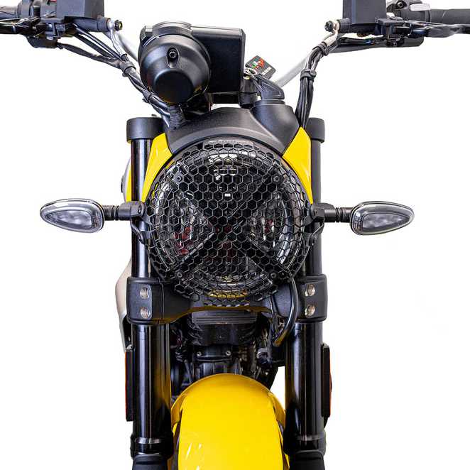 Ducati Scrambler Icon/Full Throttle/Nightshift (23-) ヘッドライトガード Evotech Performance_2