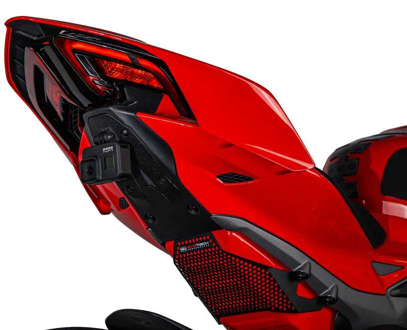 Ducati Panigale/Streetfighter (25-) リアアクションカメラマウント Evotech Performance_4