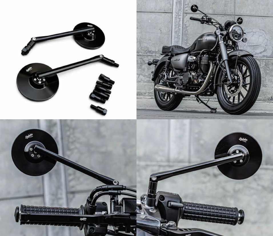 Honda GB350 / GB350 C / GB350 S (21-) CNCアルミミラー Diabolus K-SPEED_4