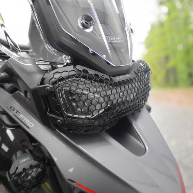 Triumph Tiger 850 Sport/Tiger 900 ヘッドライトガード ヘッドライトプロテクター Evotech Performance_1