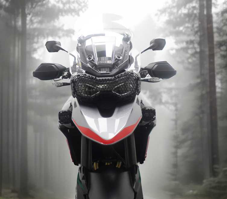 Triumph Tiger 850 Sport/Tiger 900 ヘッドライトガード ヘッドライトプロテクター Evotech Performance_3