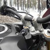 Triumph Tiger 900 ハンドルライザー 27mm アップ 13mm オフセット Evotech Performance_2