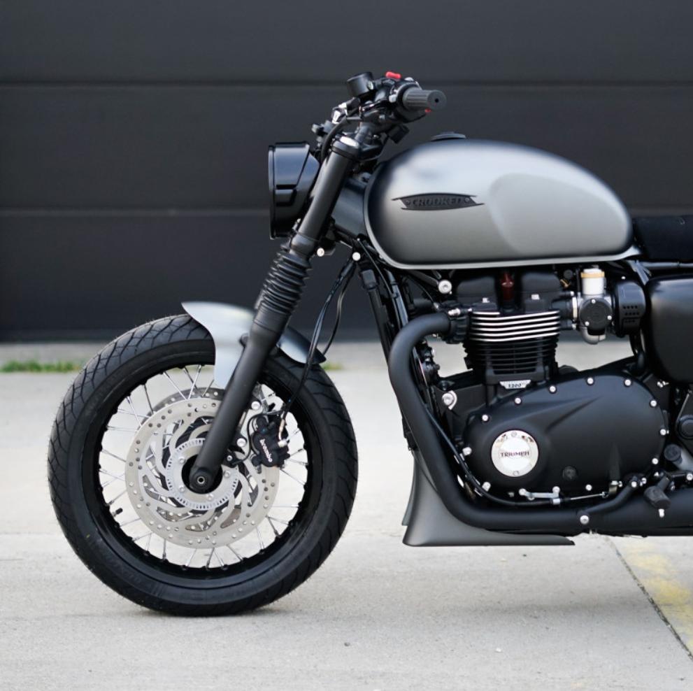 トライアンフ ボンネビル T100/T120 フロントショートフェンダー