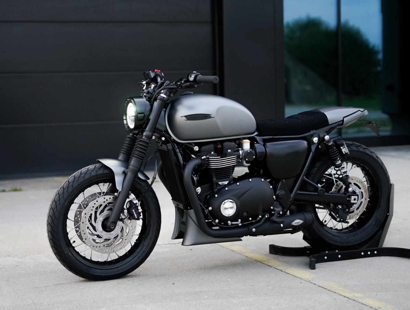 トライアンフ ボンネビル T100/T120 フロントショートフェンダー