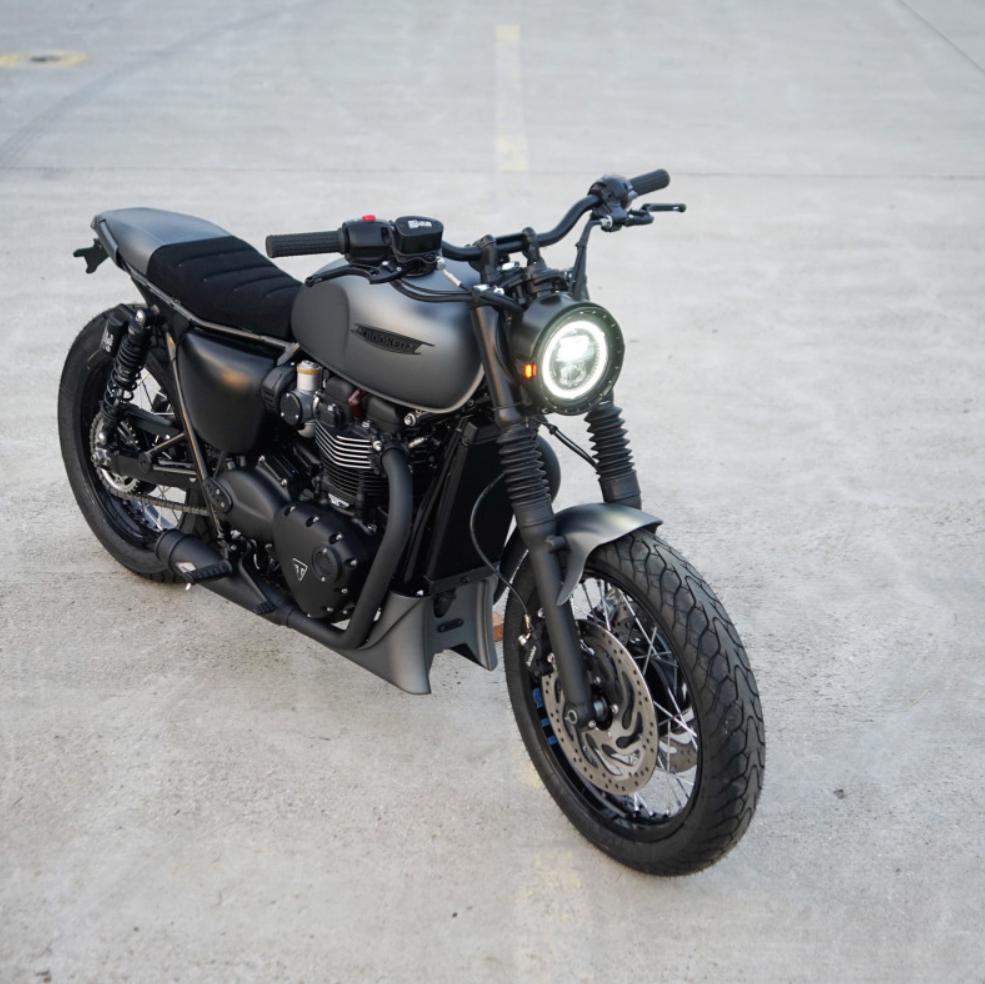 トライアンフ ボンネビル T100/T120 フロントショートフェンダー
