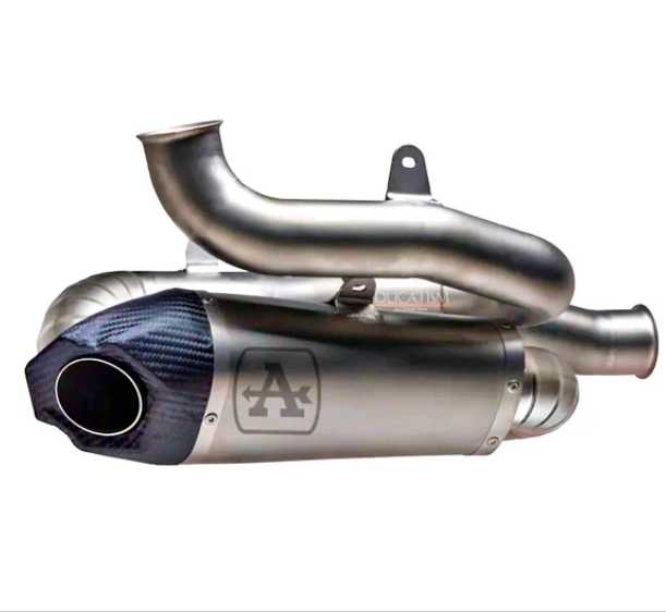 Ducati Panigale V4 (25-26) ワークス チタンサイレンサー チタンリンクパイプ付 Arrow_4