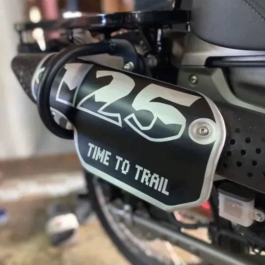 ホンダ CT125 ハンターカブ テールランプ ストーンガード メッキ
