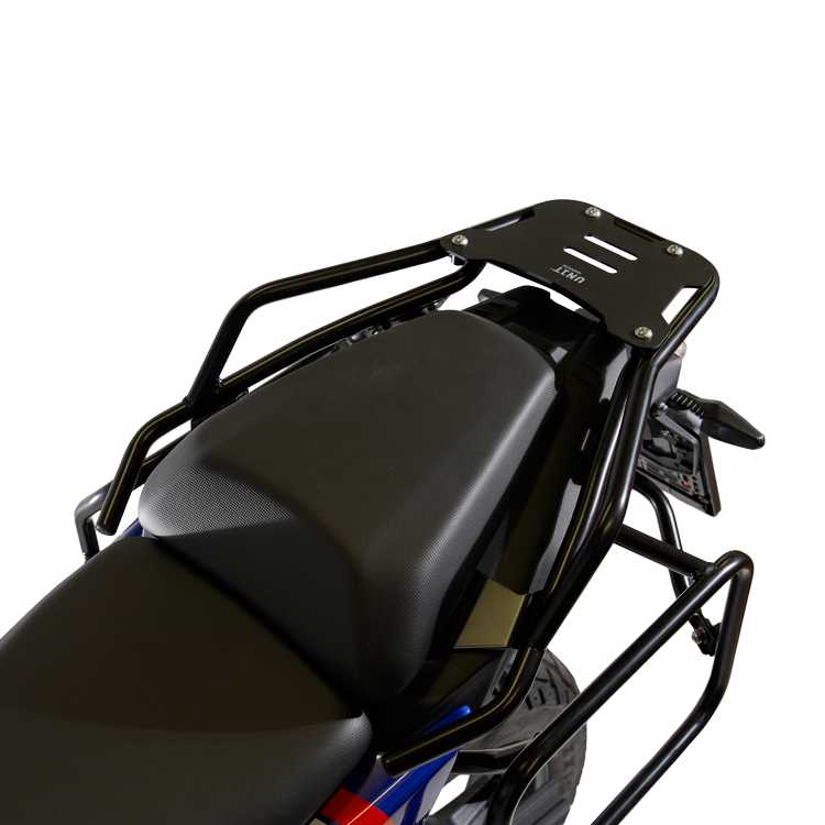 BMW F450GS (26-) リアラゲッジラック パッセンジャーグリップ付き ブラック UNIT GARAGE_1