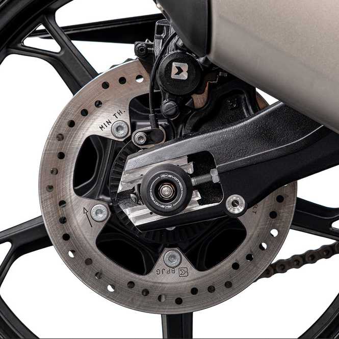 BMW F450GS (26-) アクスルスライダー(スピンドルボビン)セット Evotech Performance_3