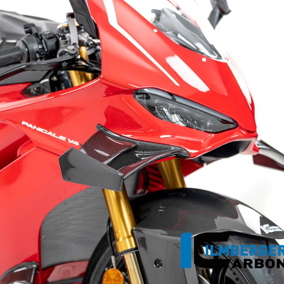 DUCATI パニガーレV4/S/R 25- カーボンウイングレット 右側 グロス