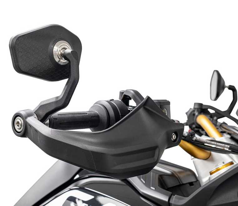 BMW F450GS (26-) 純正ハンドガード対応バーエンドミラー（スポーツ） Evotech Performance_5