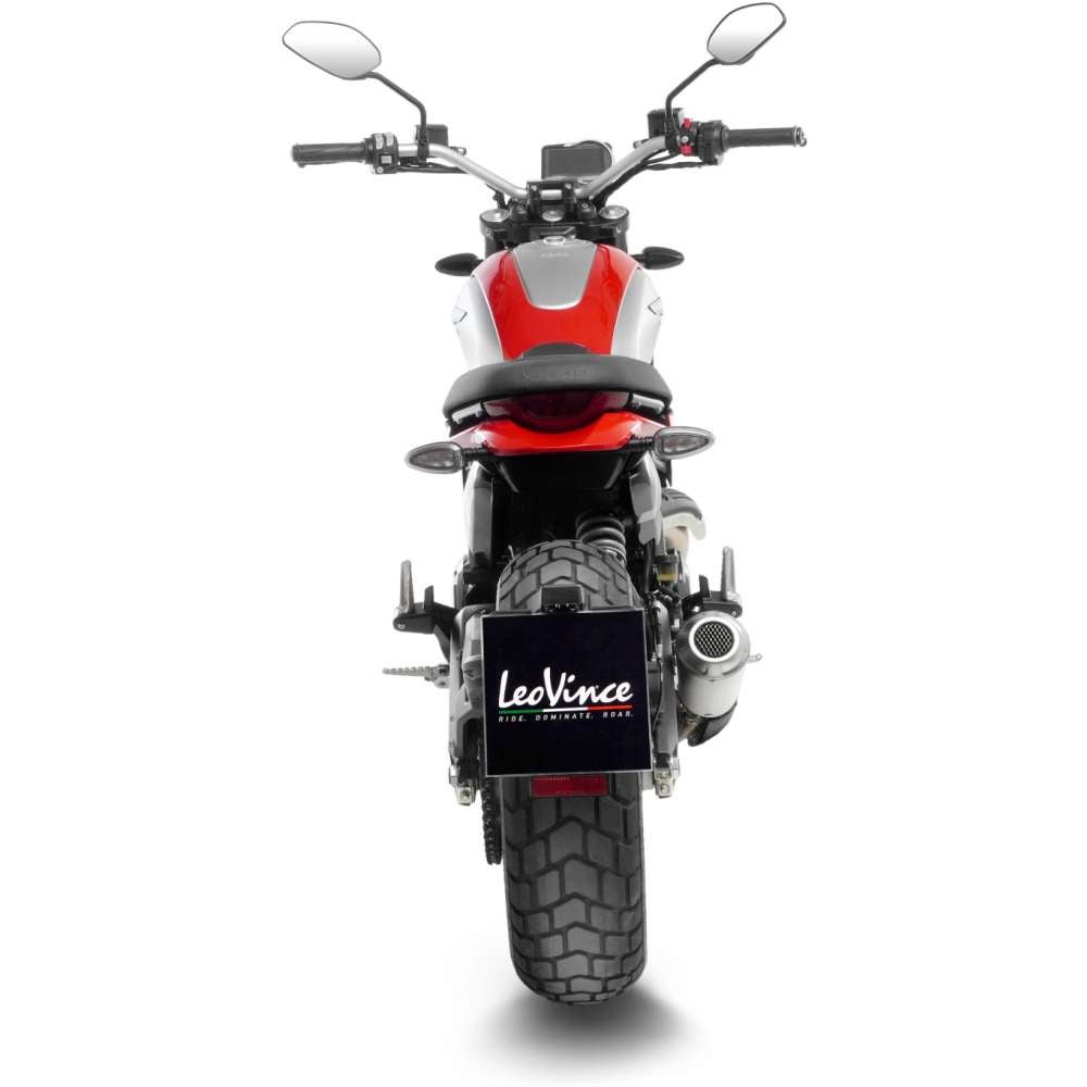 ドゥカティ スクランブラー800 LV-10 スリップオンマフラー LeoVince(レオビンチ)