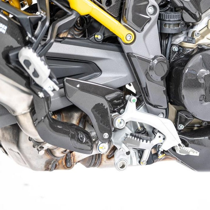 ムルティストラーダ1200 カーボン　リアマットガード DUCATI ムルティストラーダV4/S 25- カーボンヒールガード グロス仕様