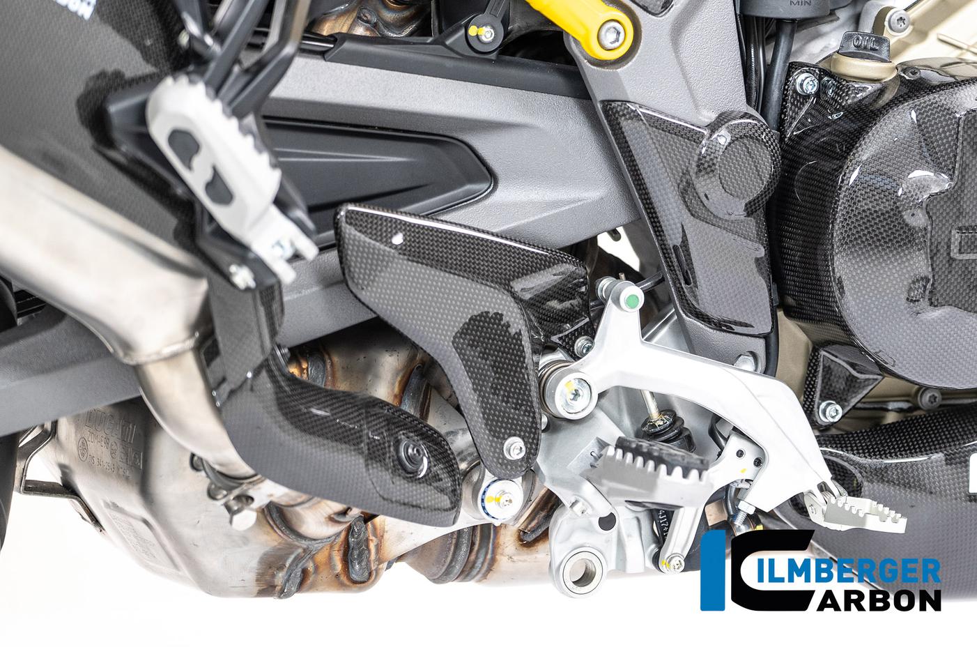DUCATI ムルティストラーダV4/S 25- カーボンヒールガード グロス仕様