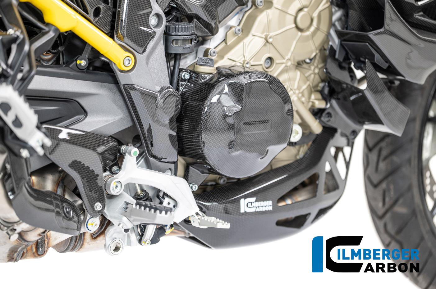 DUCATI ムルティストラーダV4/S 25- カーボンヒールガード グロス仕様