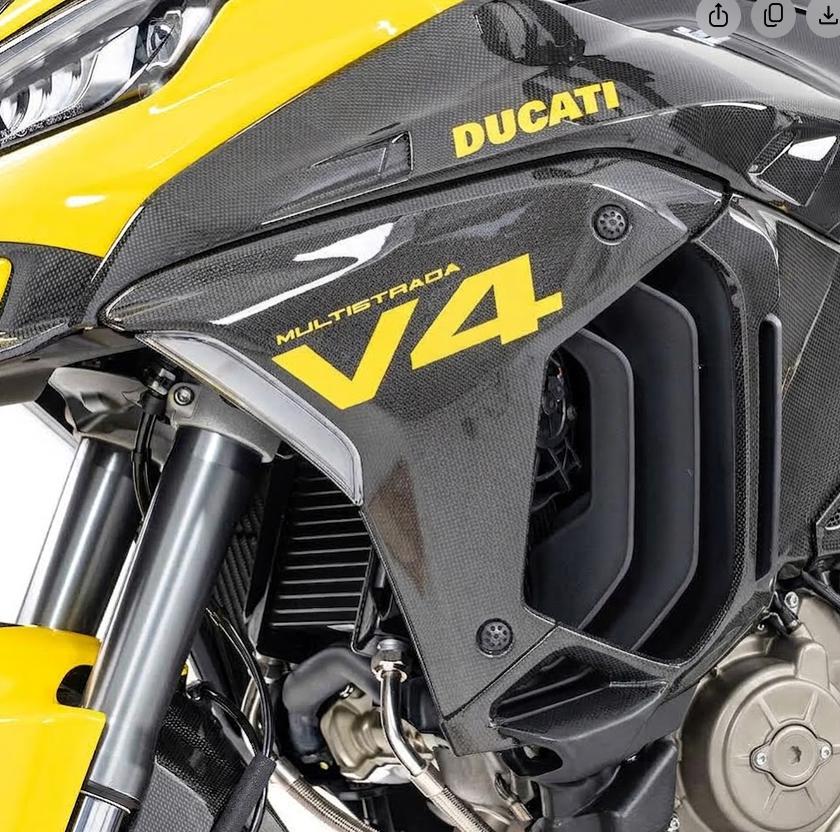 DUCATI ムルティストラーダV4/S 25- カーボンサイドフェアリング