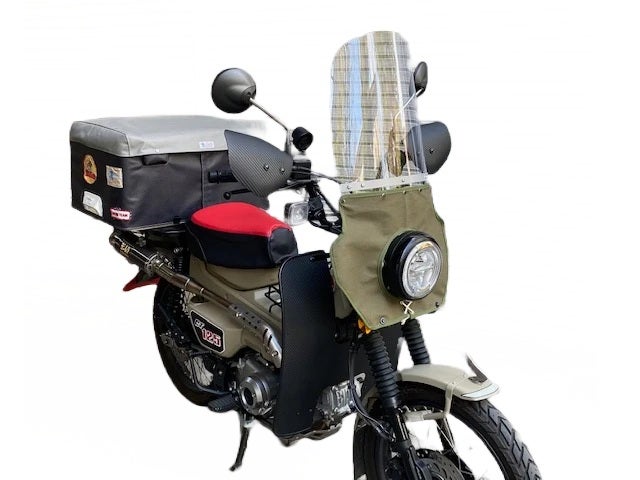 CT125 ハンターカブ GANESHA+ ウインドシールド 旭風防OEM 8ft Weekend