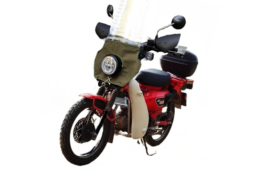 CT125 ハンターカブ GANESHA+ ウインドシールド 旭風防OEM 8ft Weekend