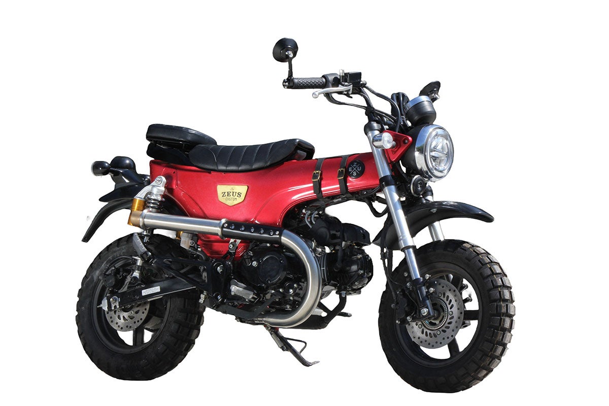 DAX ダックス ST125 ZEUS MADDAX CUSTOM エキゾーストマフラー(真鍮製