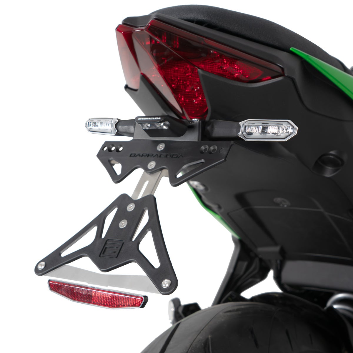 カワサキ Z650S (26-) ナンバープレートホルダー/フェンダーレスキット 純正ウインカー対応タイプ BARRACUDA（バラクーダ）