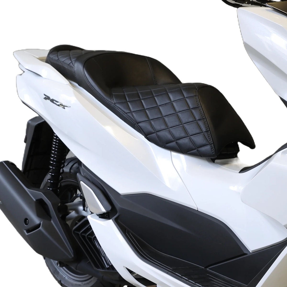 PCX125/150/160 メットイン ローダウンシート ブラック ZEN 8ft