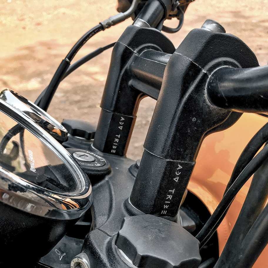 ロイヤルエンフィールド メテオ350 (21-) ハンドルバーライザー ADV TRIBE_3
