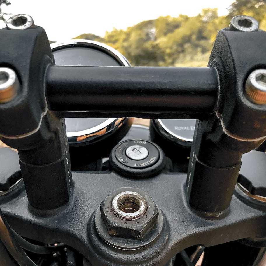 ロイヤルエンフィールド メテオ350 (21-) ハンドルバーライザー ADV TRIBE_5