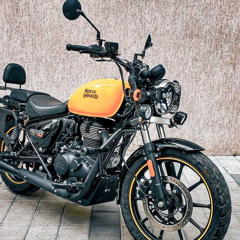 ロイヤルエンフィールド メテオ350 (21-) ヘッドライトグリル ADV TRIBE_3