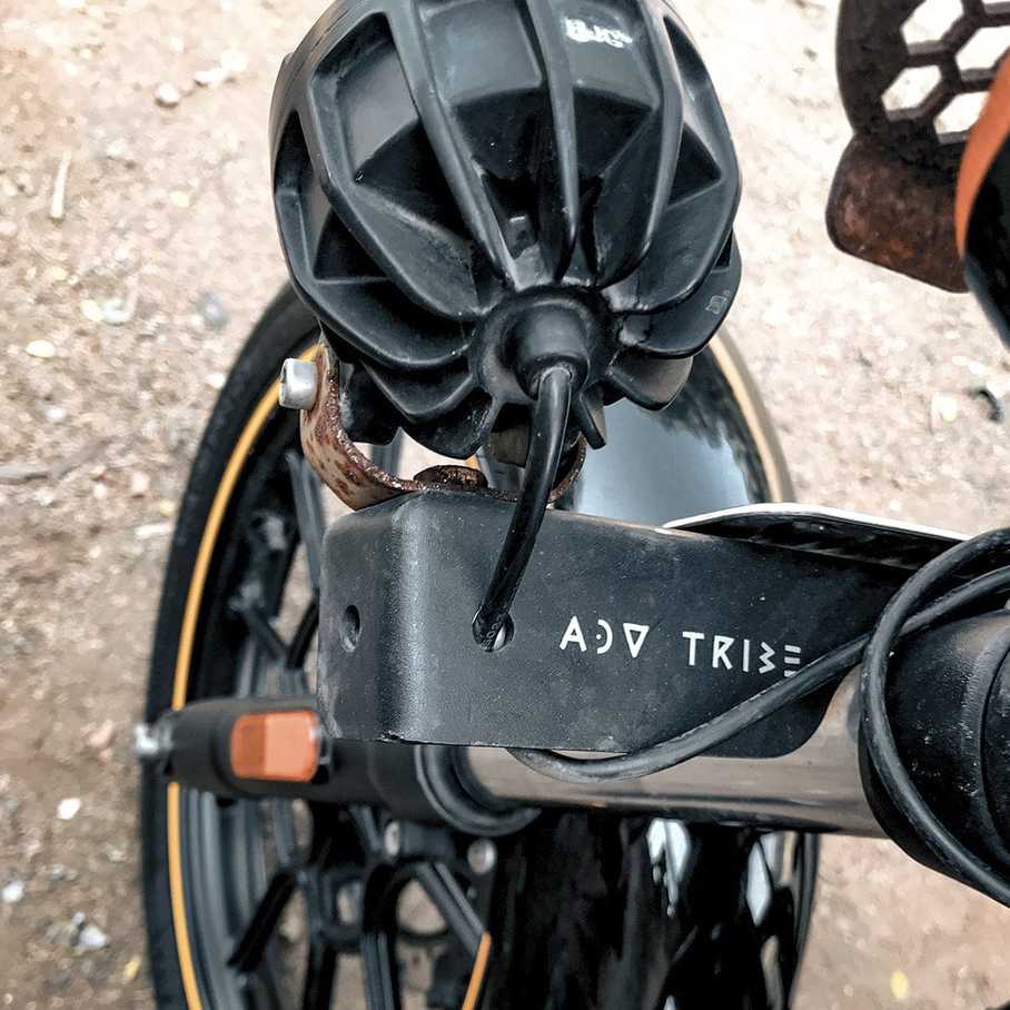 ロイヤルエンフィールド メテオ350 (21-) 補助灯ホルダーステー ADV TRIBE_2