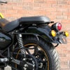 ロイヤルエンフィールド メテオ350 ゴアンクラシック350 サイドバッグサポート ブラック Hitchcoks Motorcycle