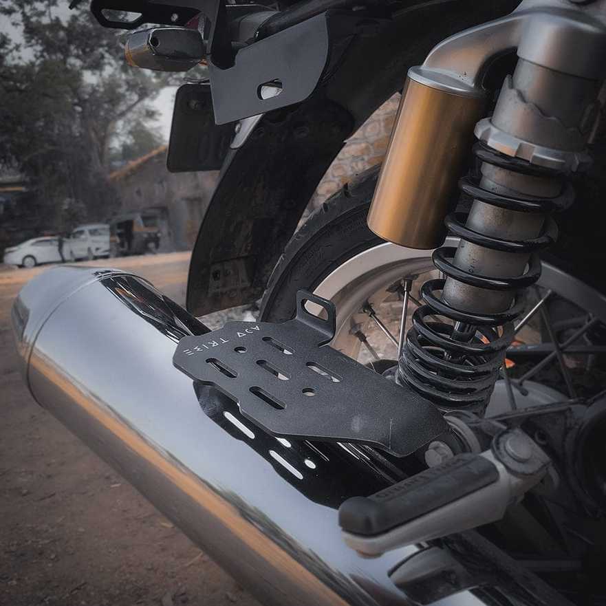 ロイヤルエンフィールド コンチネンタルGT650 (19-) タンデムフットレスト（ピリオンフットレスト） ブラック ADV TRIBE_2
