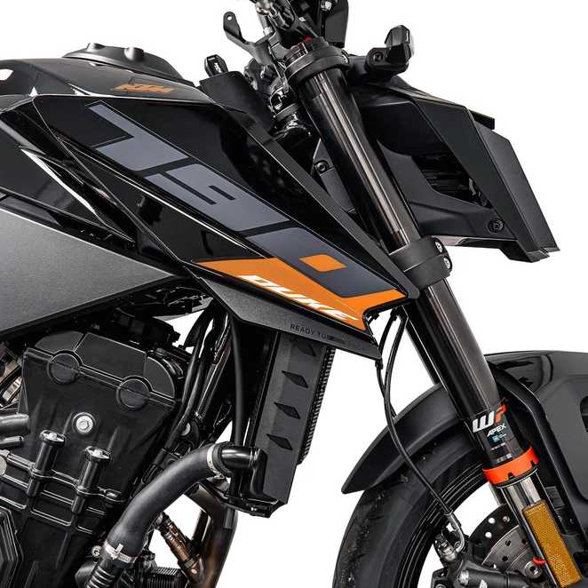 KTM 790デューク (27-) ラジエーターガード Evotech Performance_4